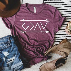God is greater than the highs and lows -Unisex Tee